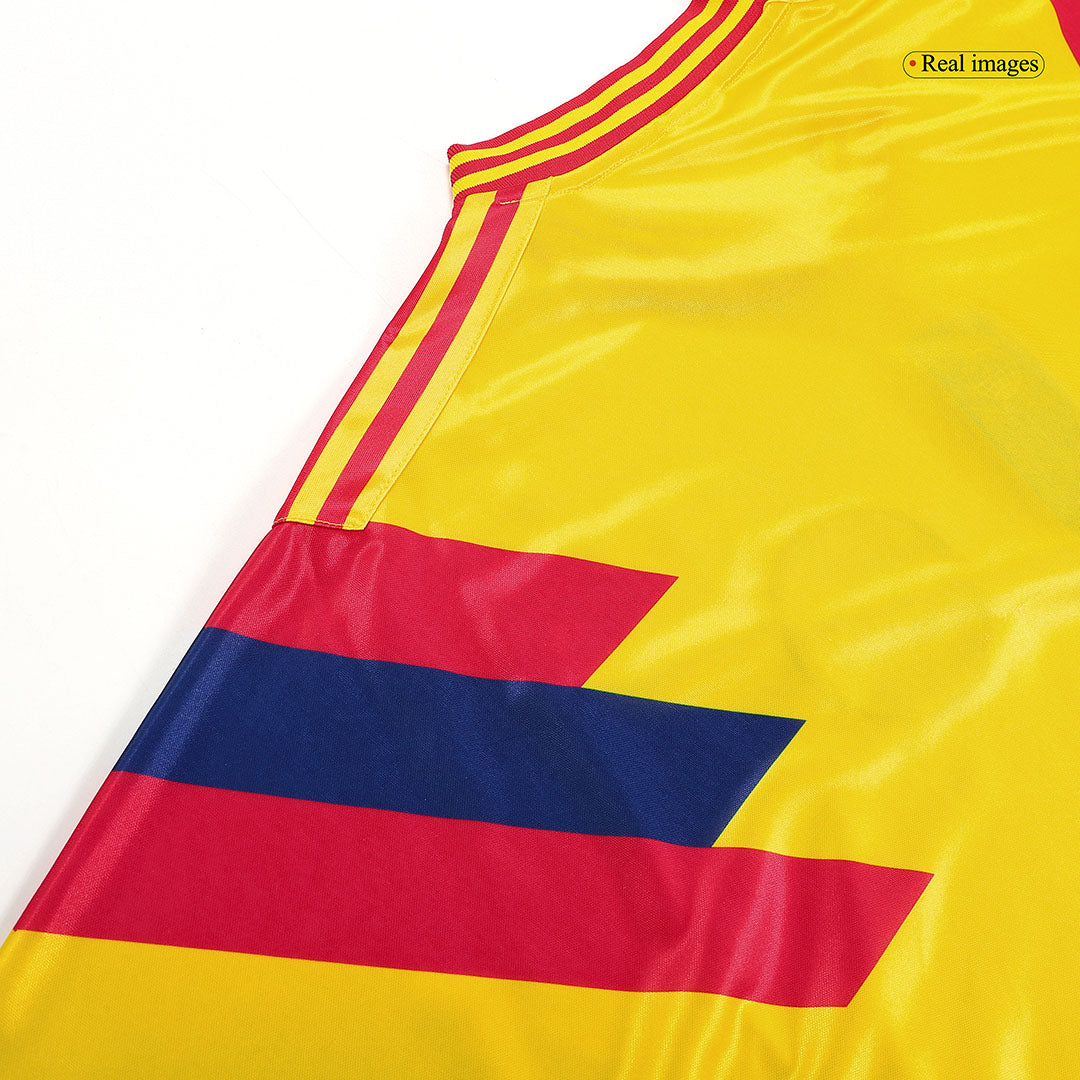 Camiseta retro de local de Colombia 1990