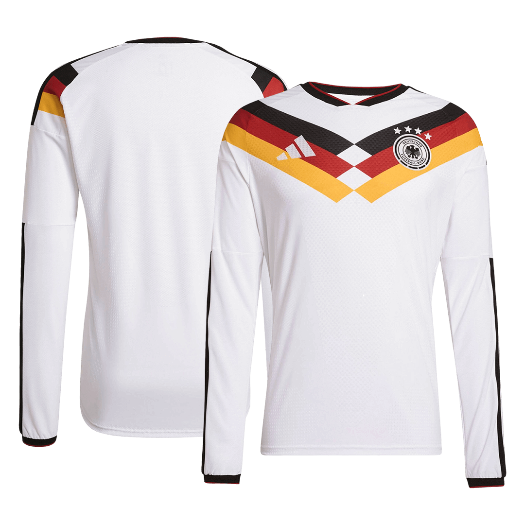 Camiseta de fútbol local de manga larga de Alemania 2026