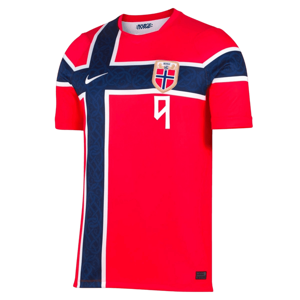 BRAUT HAALAND #9 Norway Home Jersey World Cup 2026
