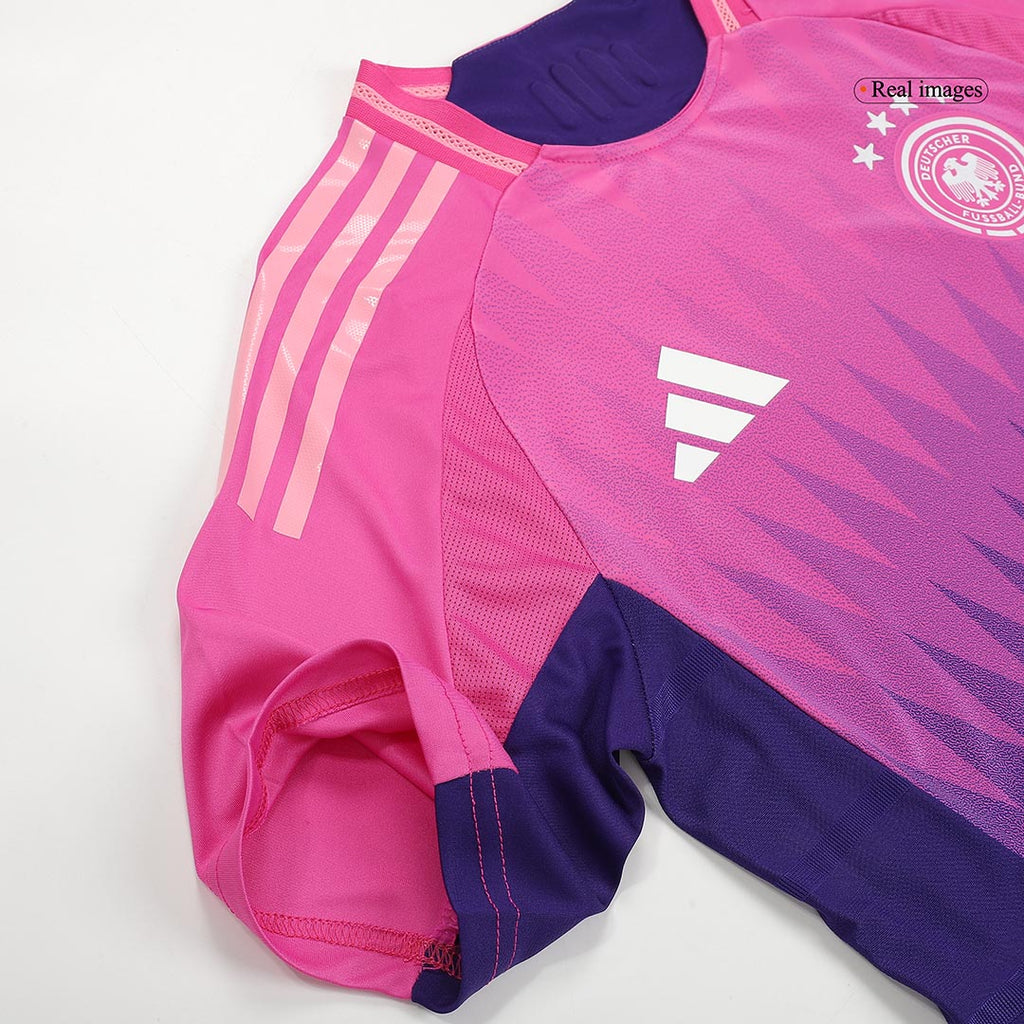 Camiseta de visitante auténtica de Alemania para la Eurocopa 2024