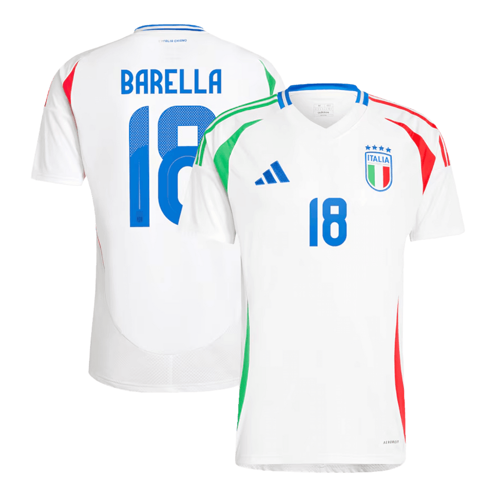 Italy BARELLA #18 Away Jersey EURO 2024 - Football Shirt | SmartJerseys | Official Quality