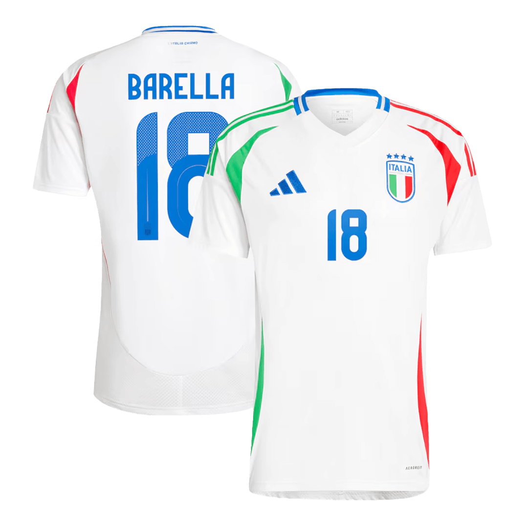 Italy BARELLA #18 Away Jersey EURO 2024 - Football Shirt | SmartJerseys | Official Quality