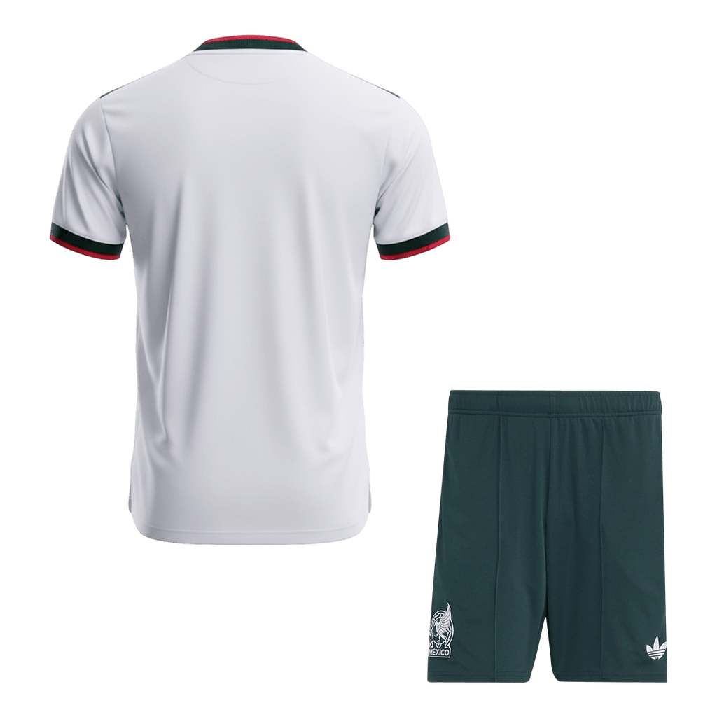 Mexico Away Soccer Jersey Kit (Jersey+Shorts) World Cup 2026 White