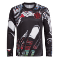 Manchester United Long Sleeve Pre-Match Soccer Jersey 2025/26