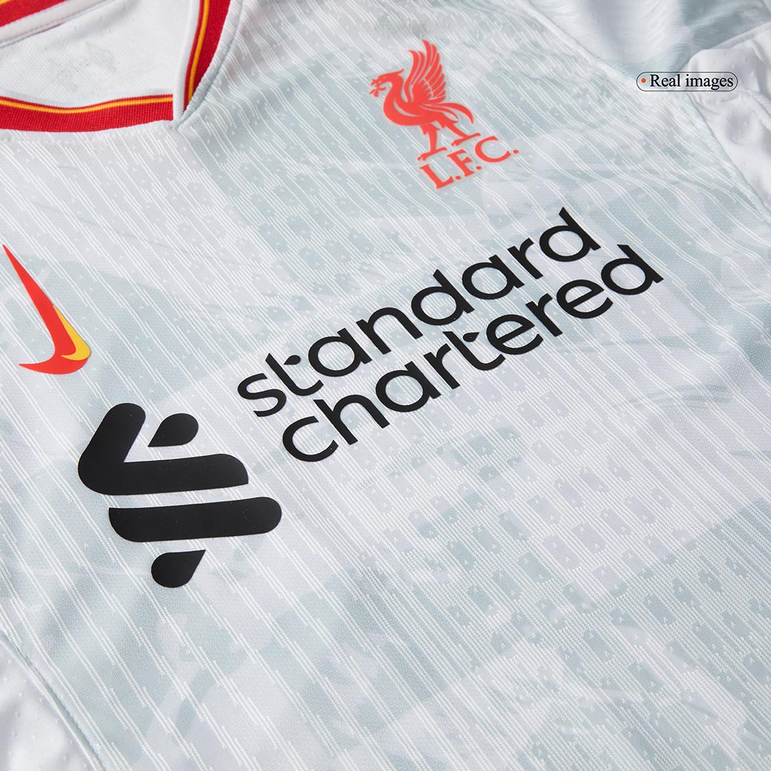 Maillot extérieur authentique de Liverpool, troisième maillot, saison 2024/25 