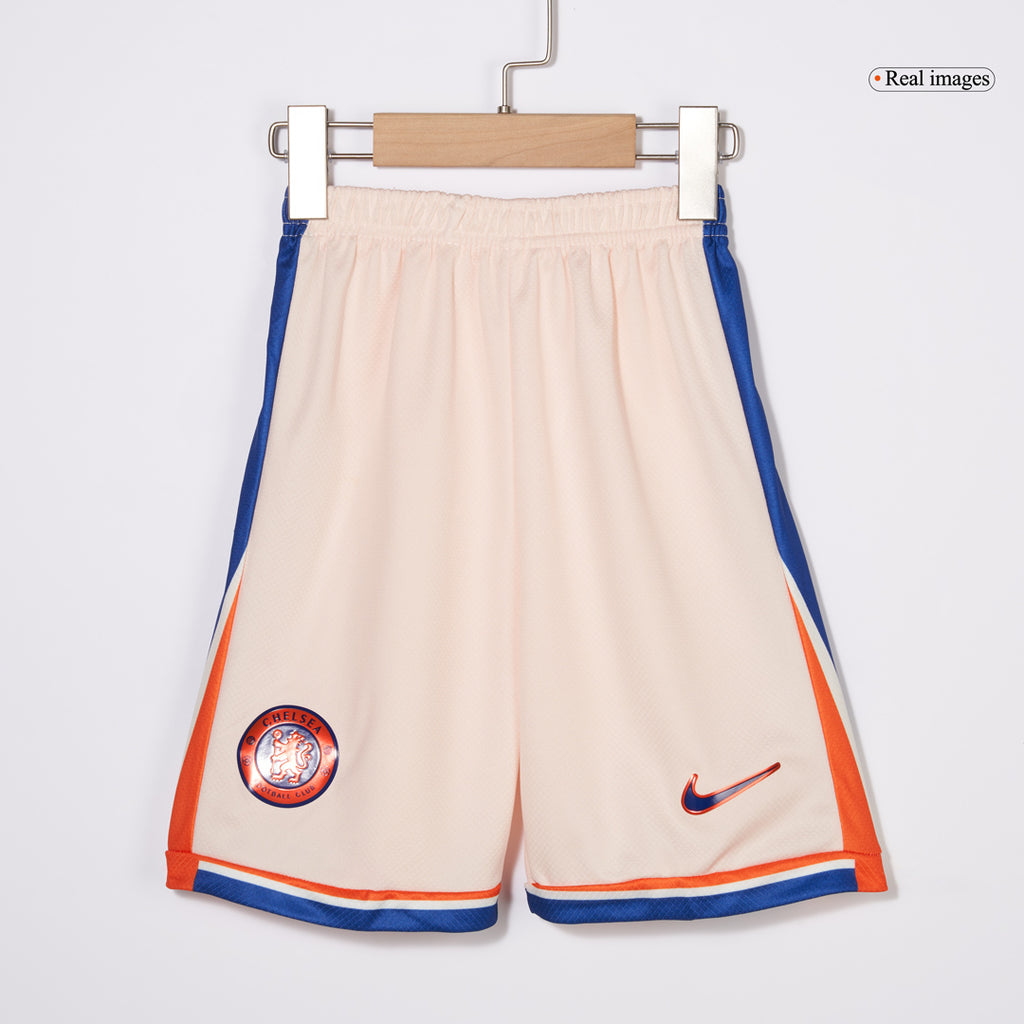 Chelsea Away Soccer Jersey Kit 2024/25 Kids(Jersey+Shorts)