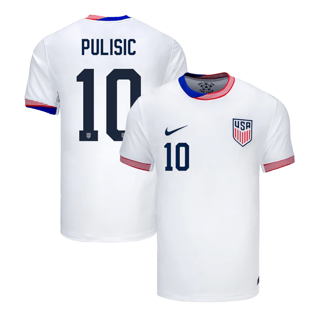 USA PULISIC #10 Home Jersey Copa America 2024 - Football Shirt | SmartJerseys | Official Quality