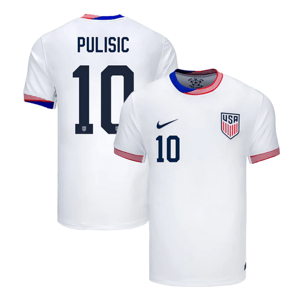 USA PULISIC #10 Home Jersey Copa America 2024 - Football Shirt | SmartJerseys | Official Quality