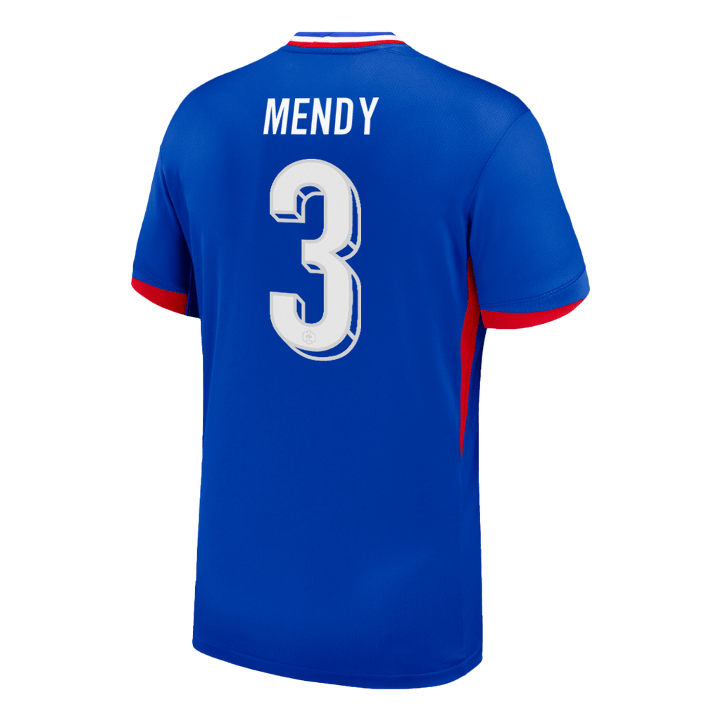 MENDY #3 Maillot domicile de l'Euro 2024 de l'équipe de France 