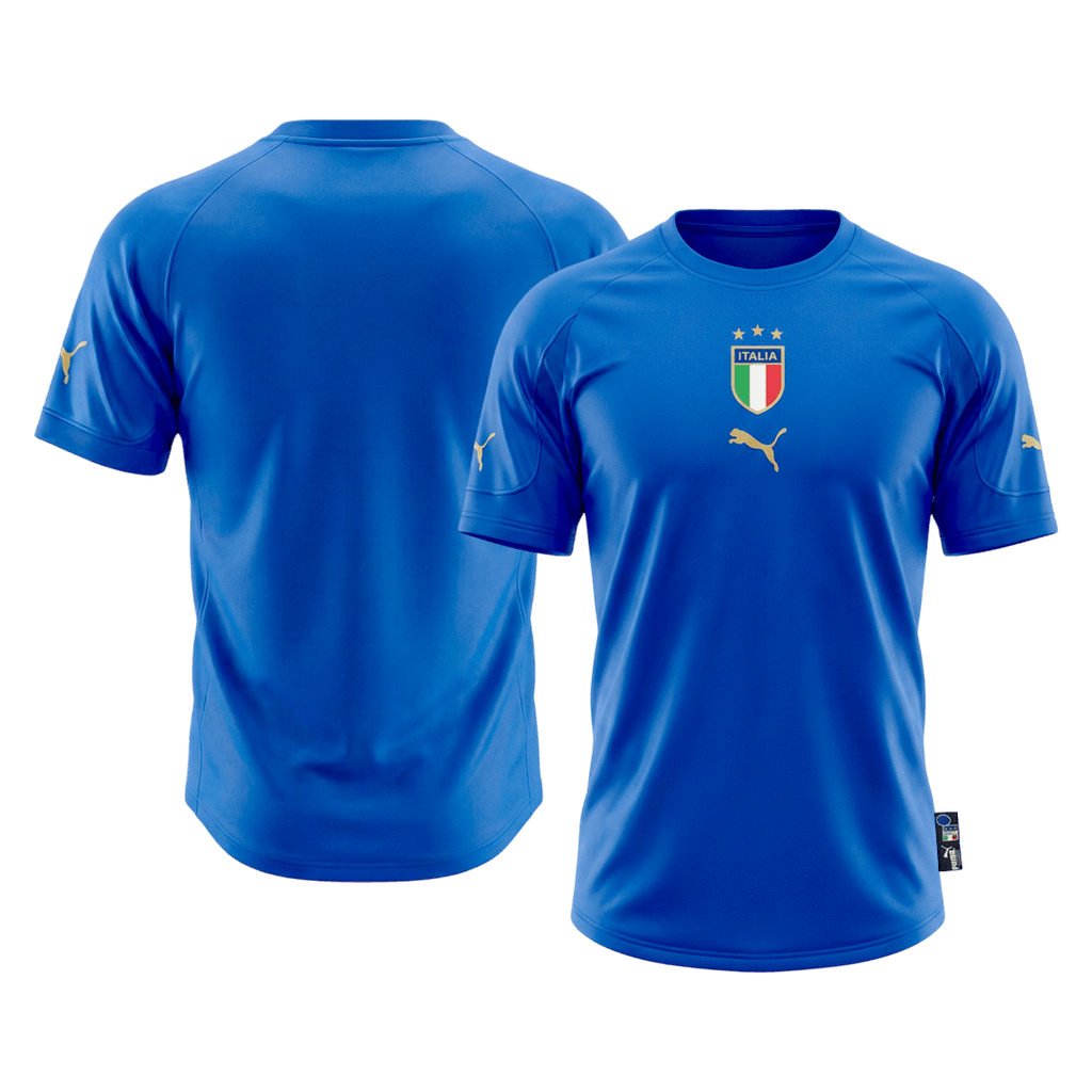 Maillot domicile de l'Italie, style rétro 2004