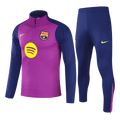 Barcelona Sweatshirt Kit 2025/26 - Purple (Top+Pants) - Football Shirt | SmartJerseys | Official Quality