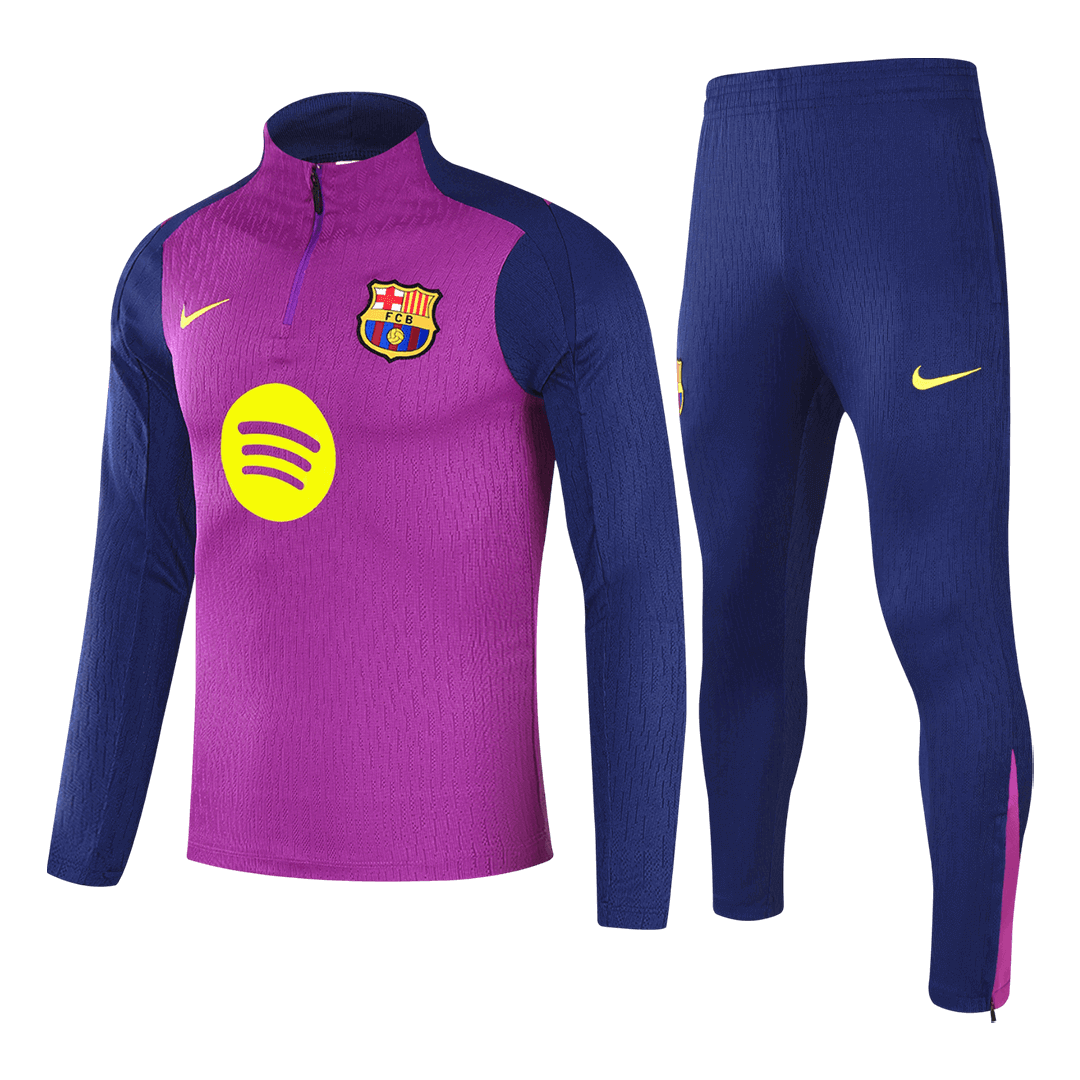 Barcelona Sweatshirt Kit 2025/26 - Purple (Top+Pants) - Football Shirt | SmartJerseys | Official Quality