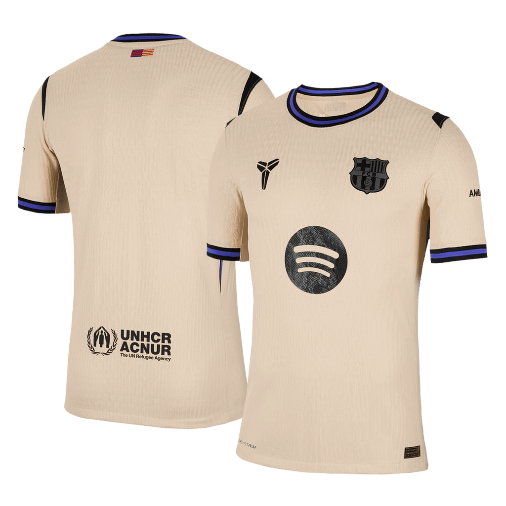 Barcelona Away Soccer Jersey Authentic 2025/26
