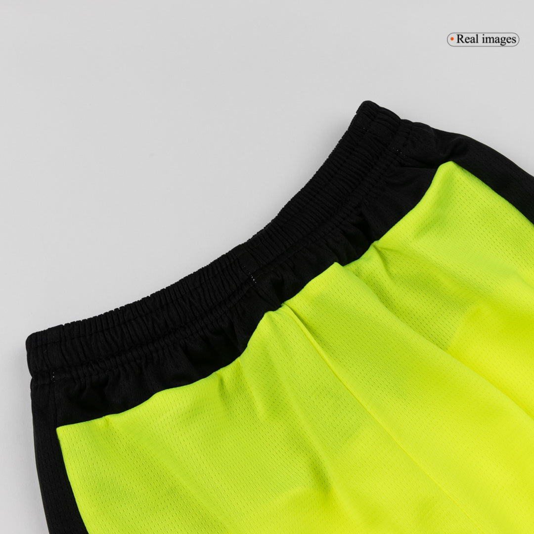 25/26 Kid's Borussia Dortmund Away Kit(Jersey+Shorts) Gray