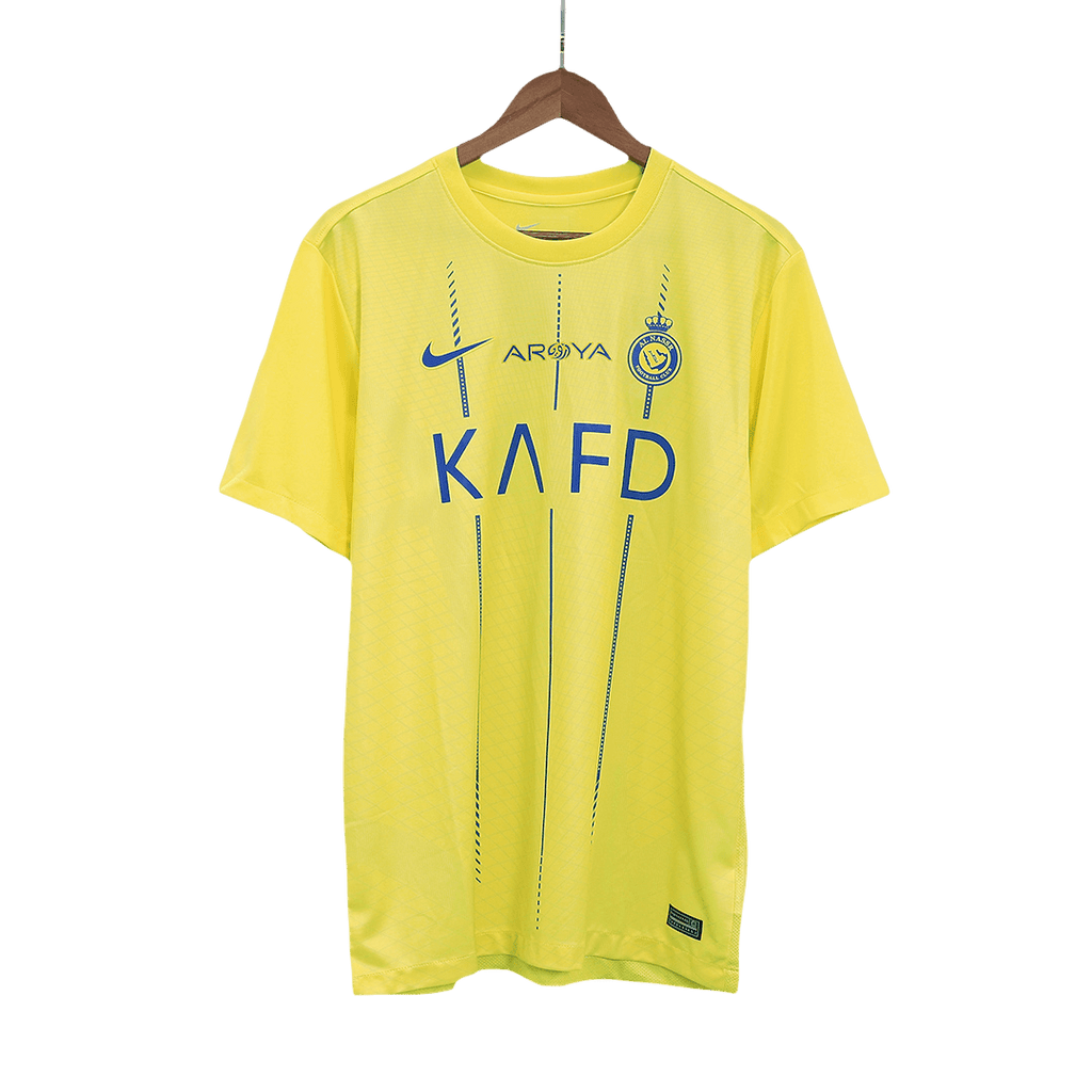 Camiseta Al Nassr RONALDO #7 Primera equipación 2023/24 
