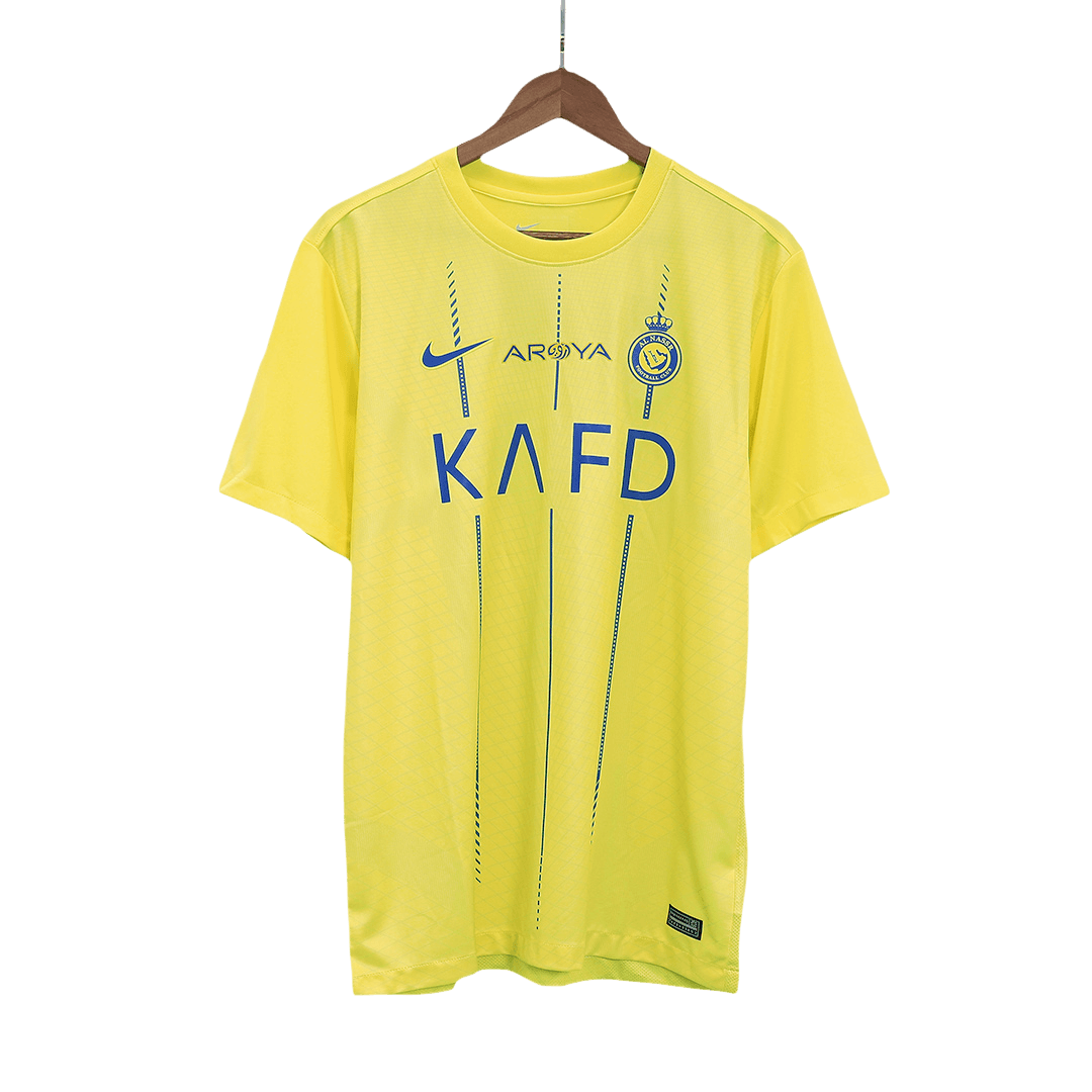 Camiseta Al Nassr RONALDO #7 Primera equipación 2023/24 