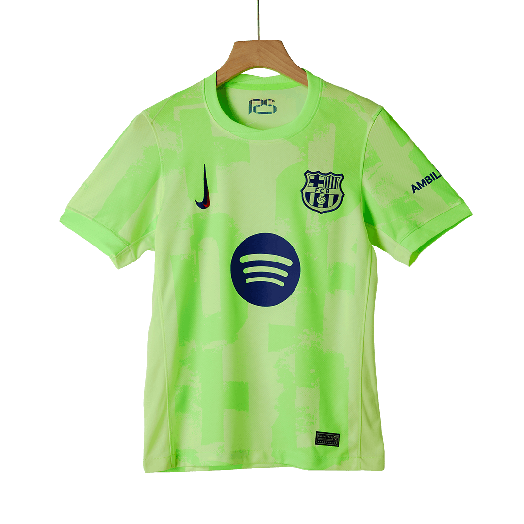 Barcelona Third Away Jersey 2024/25 - (Spotify Logo Without Text)