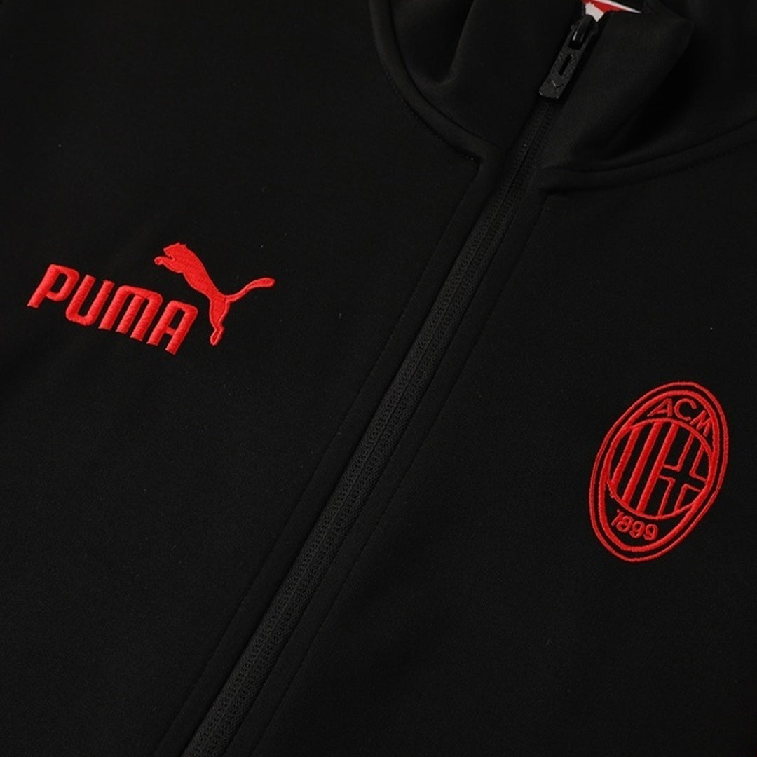 AC Milan Training Kit 2025/26 - Black (Jacket+Pants)