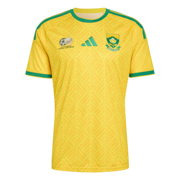 South Africa Home Soccer Jersey World Cup 2026 Yellow