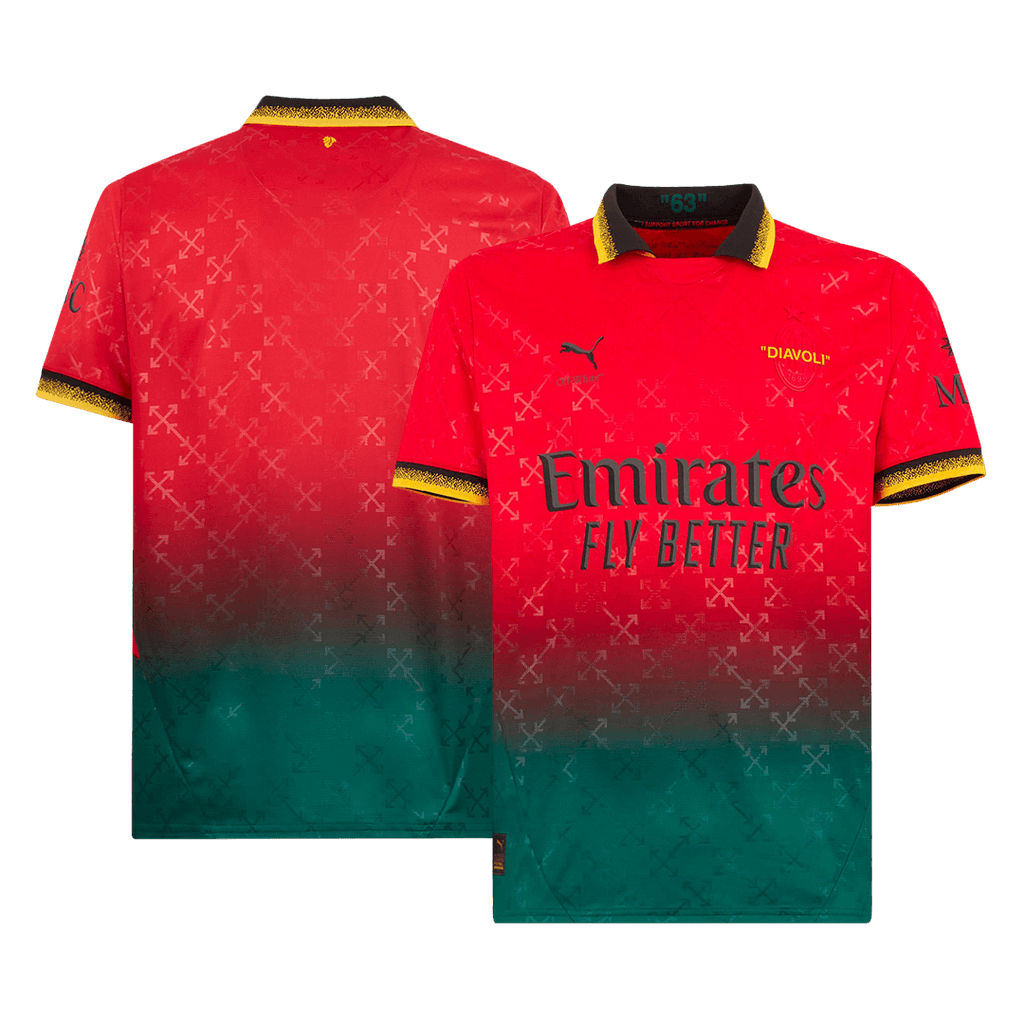 AC Milan Fourth Away Goalkeeper Soccer Jersey 2024/25 - Red