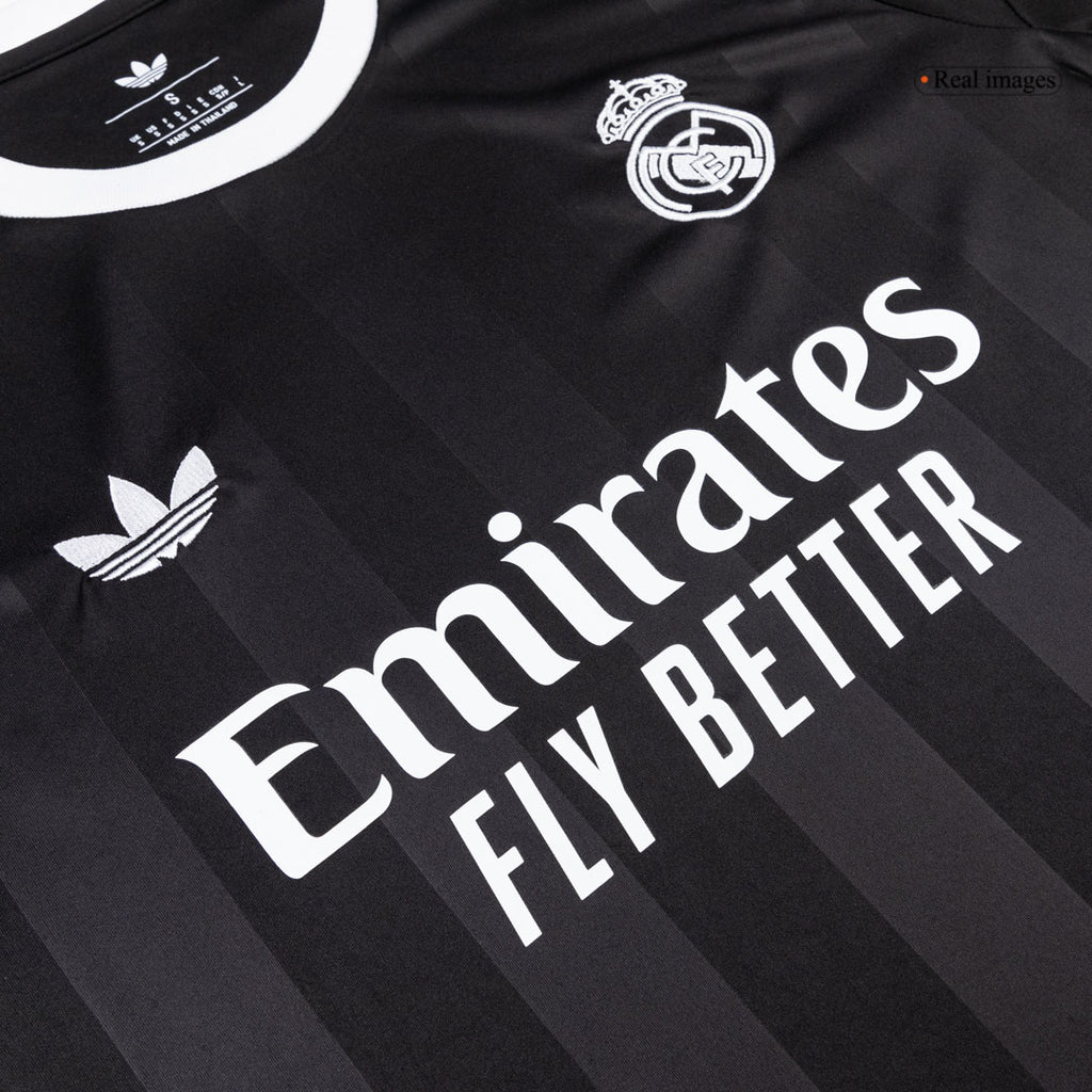 Real Madrid Goalkeeper Soccer Jersey 25/26 Black