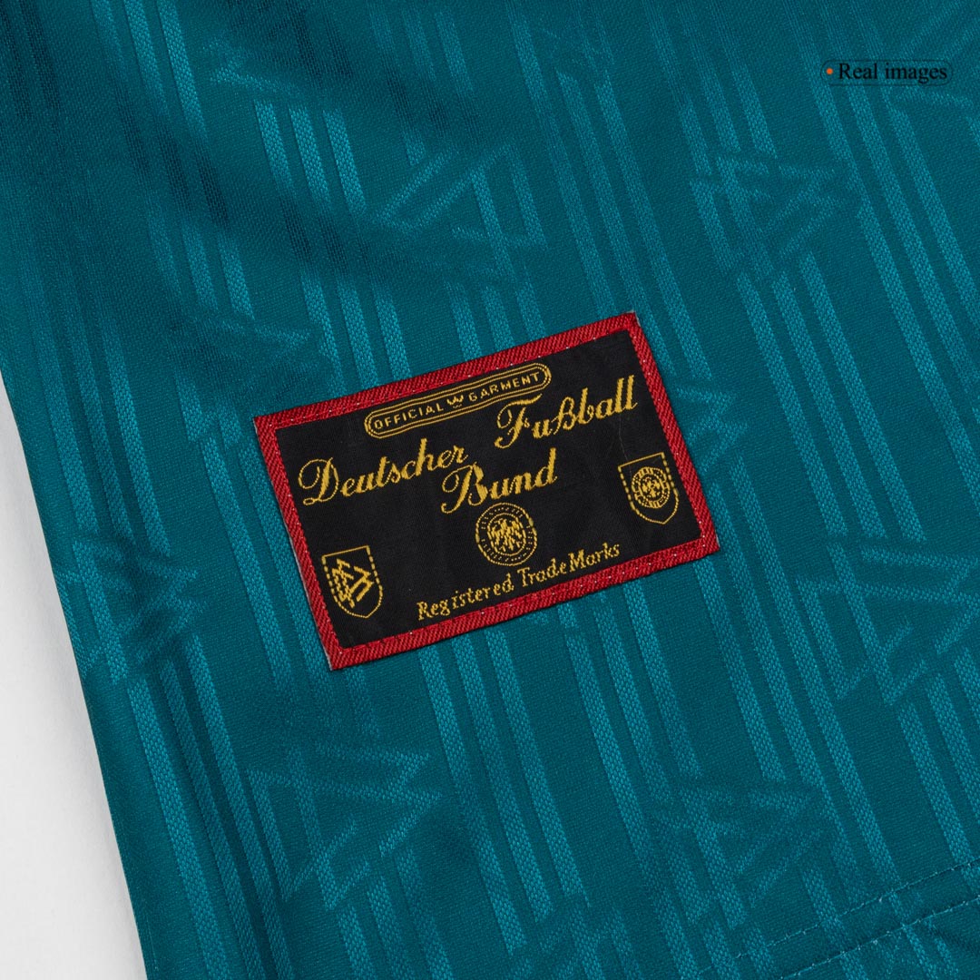 Camiseta retro de fútbol de visitante de Alemania 1996/97