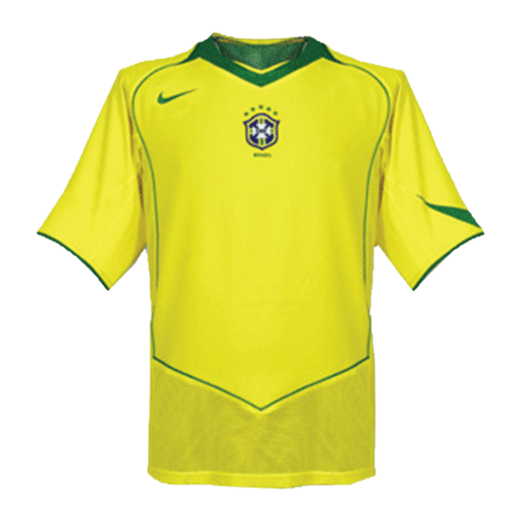 Brazil Home Jersey Retro 2004 - Football Shirt | SmartJerseys | Official Quality