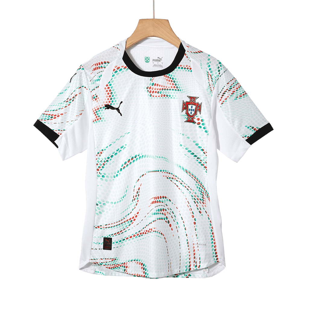 Portugal RONALDO #7 Away Soccer Jersey Authentic 2025