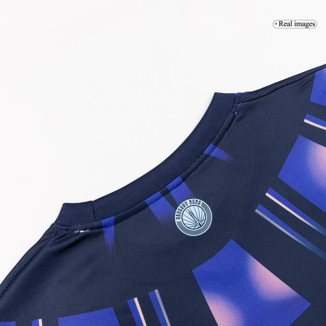 Maillot extérieur de l'Uruguay pour la Coupe du Monde 2026, bleu marine