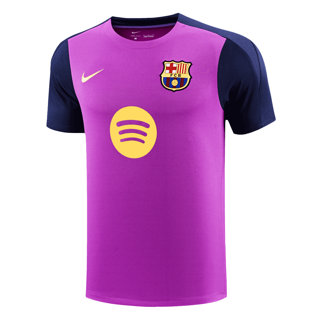 Camiseta de entrenamiento prepartido del Barcelona 2025/26 - Morada