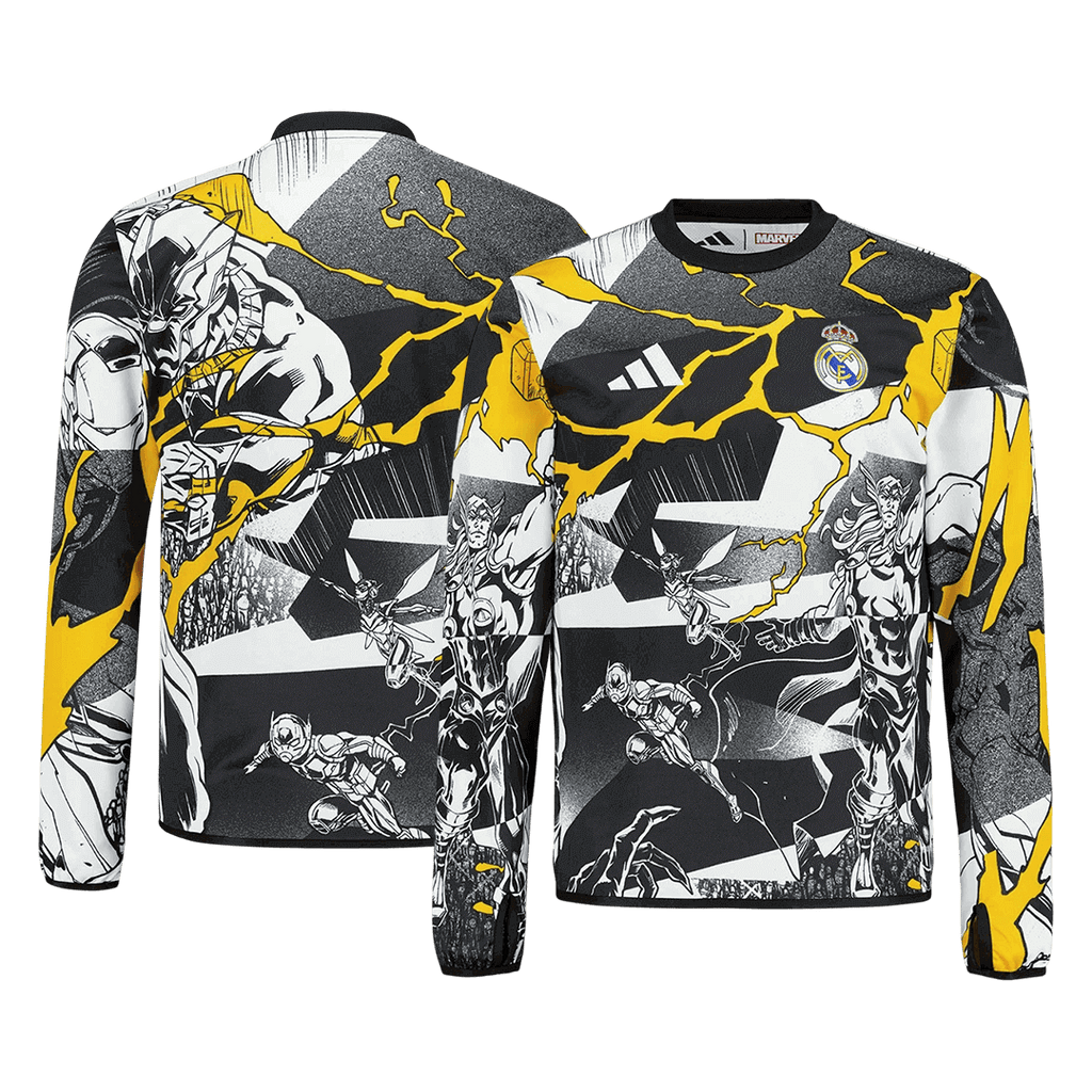 Real Madrid Long Sleeve Soccer Jersey 2025/26