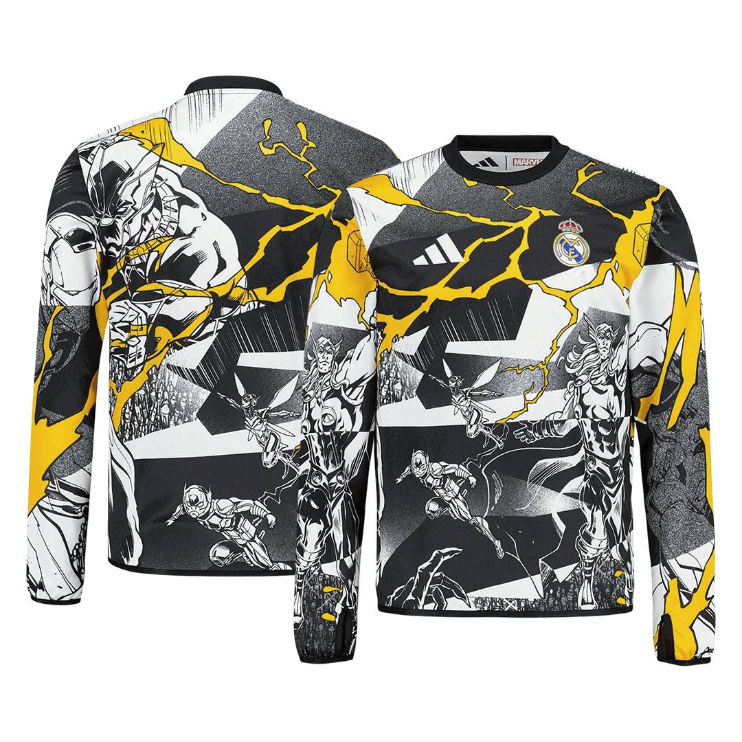 Real Madrid Long Sleeve Soccer Jersey 2025/26