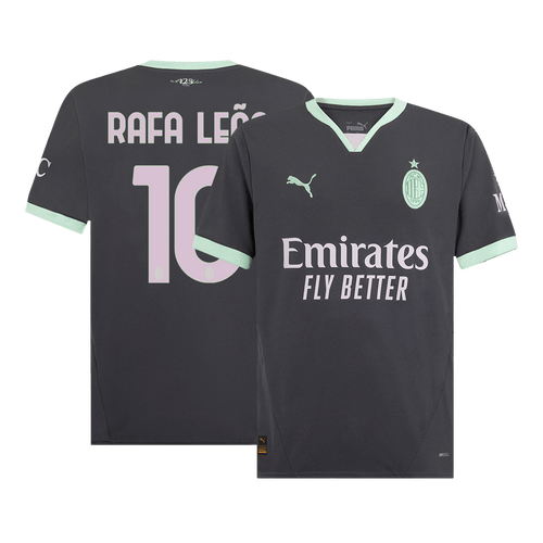 AC Milan RAFA LEÃO #10 Third Away Soccer Jersey 2024/25 - Football Shirt | SmartJerseys | Official Quality