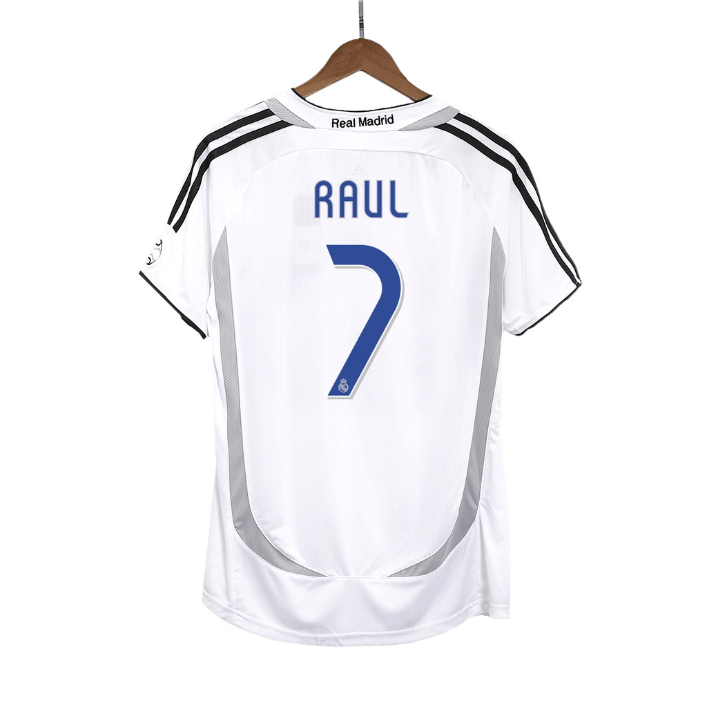 Real Madrid RAUL #7 Home Soccer Jersey Retro 2006/07 - Football Shirt | SmartJerseys | Official Quality