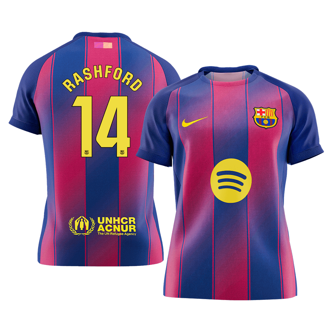 Barcelona RASHFORD #14 Home Soccer Jersey 2025/26 - Football Shirt | SmartJerseys | Official Quality