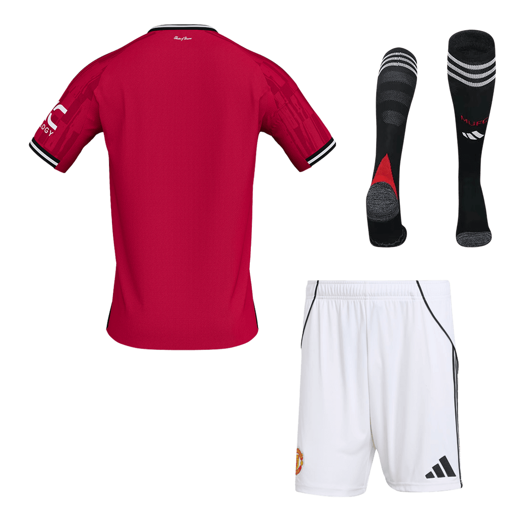 Maillot domicile de Manchester United pour la saison 2025/26