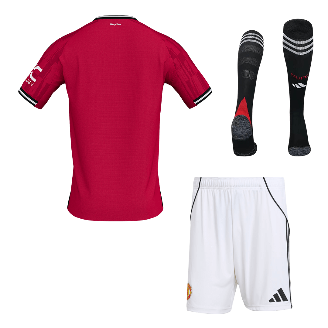 Maillot domicile de Manchester United pour la saison 2025/26