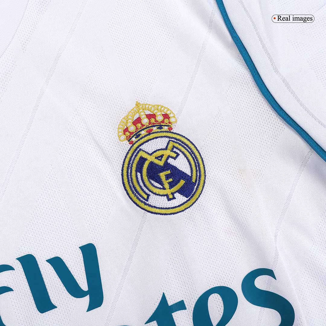 Camiseta retro de fútbol local del Real Madrid SERGIO RAMOS #4 2017/18