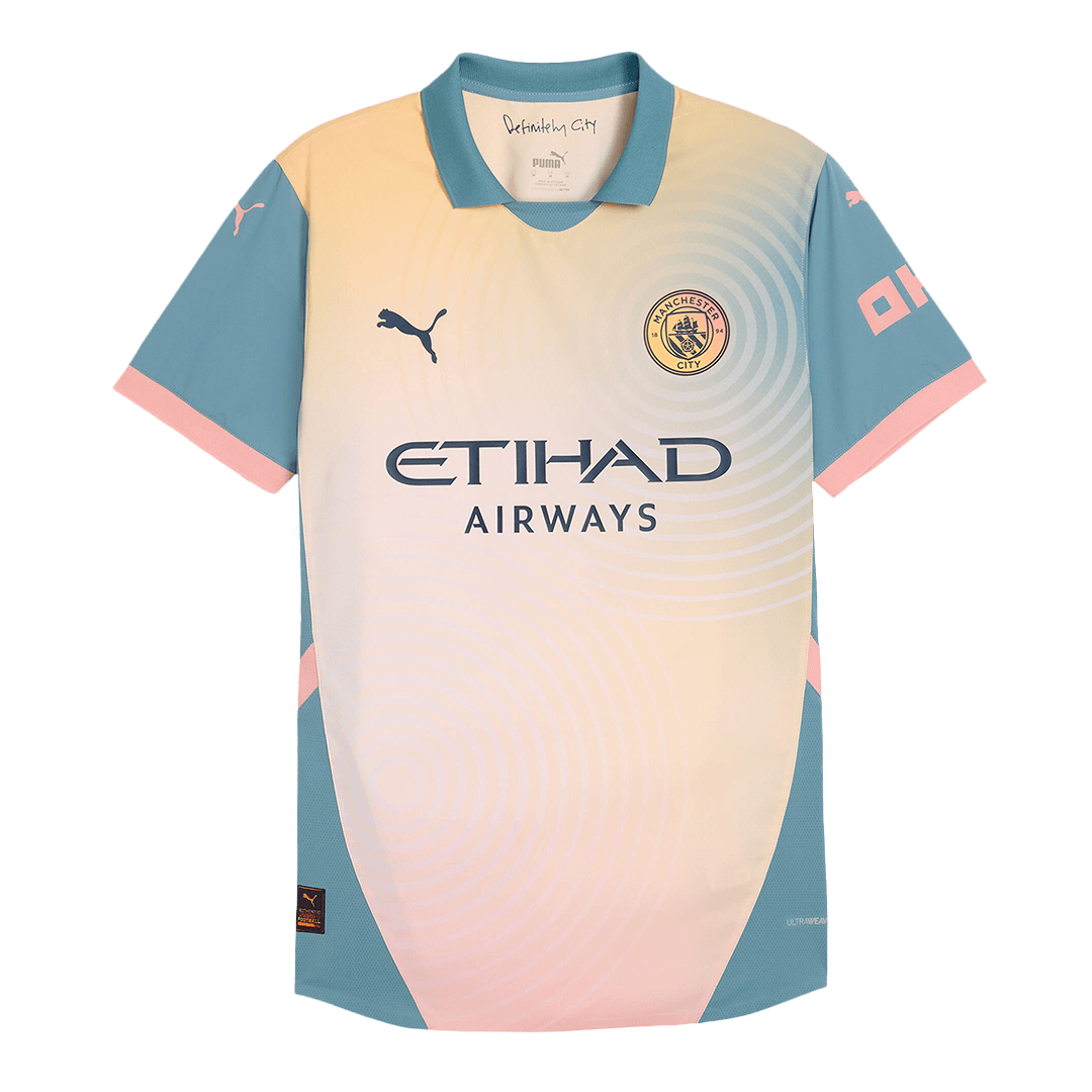 Manchester City FODEN #47 Fourth Away Soccer Jersey Authentic 2024/25 - Definitely City