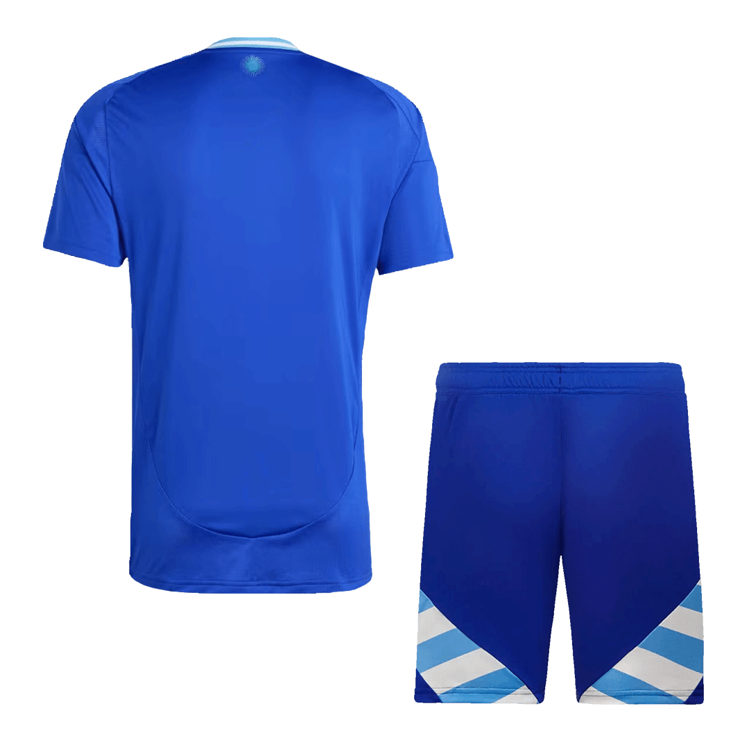 Kit de camiseta visitante de Argentina 2024 (Camiseta + Pantalones cortos) 