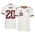 PEDRI #20 Spain Away Soccer Jersey World Cup 2026 White