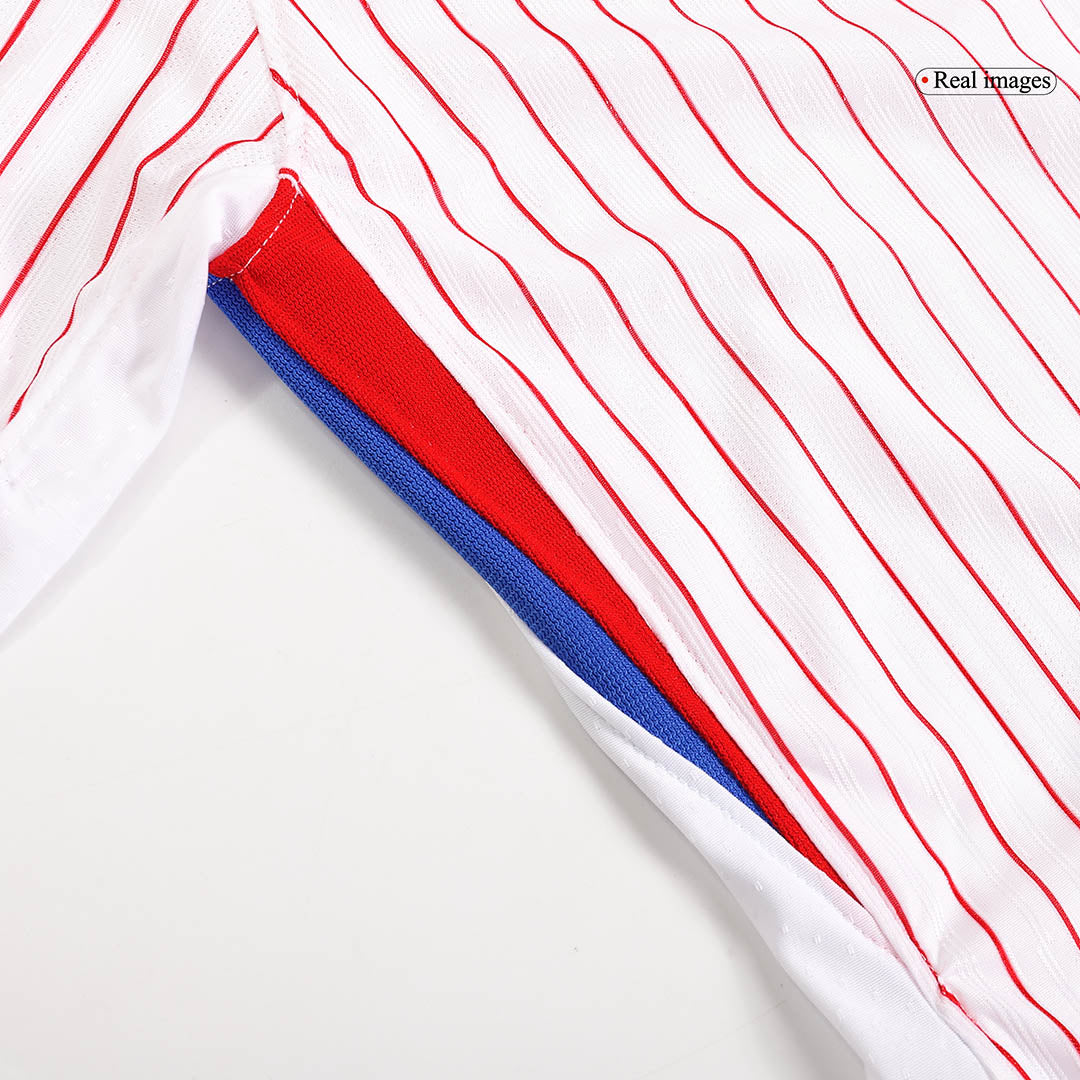 Maillot extérieur authentique de l'équipe de France pour l'EURO 2024 