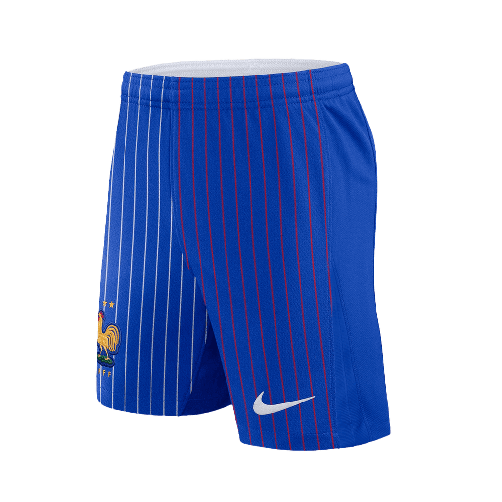 Shorts de football extérieurs de l'équipe de France 2024