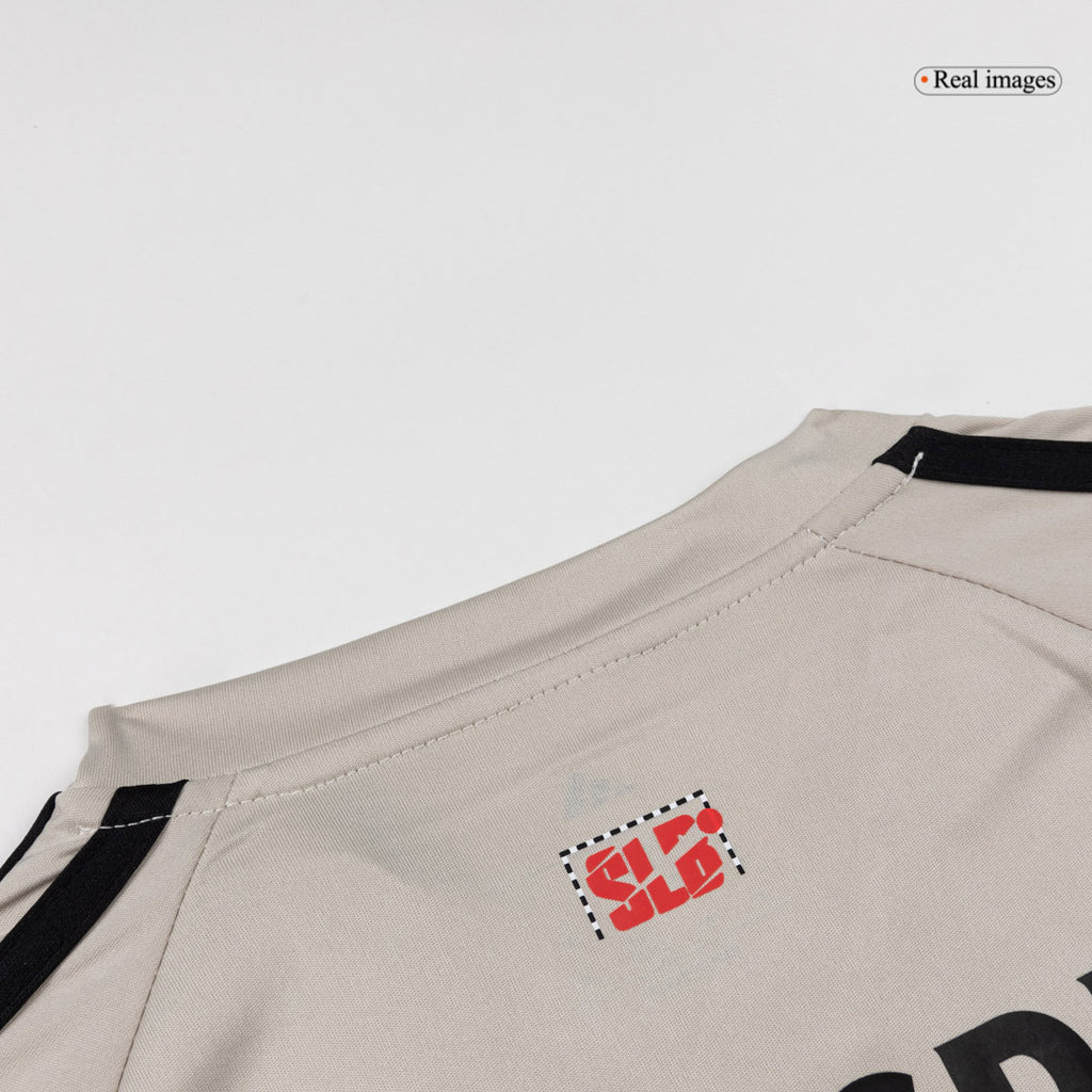 Kid's Benfica Away Soccer Jersey Kit 25/26 Beige