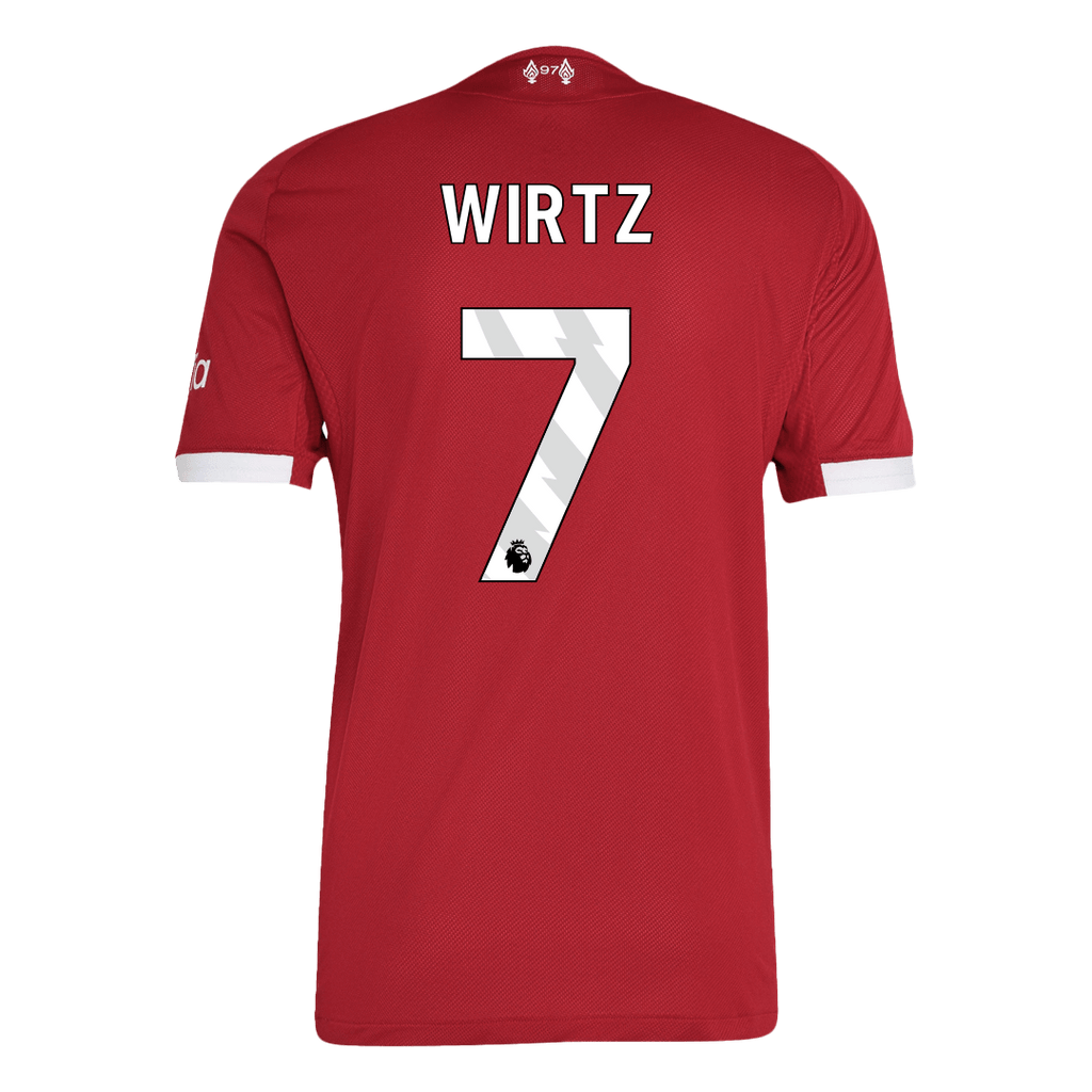 Liverpool WIRTZ #7 Home Soccer Jersey Authentic 2025/26