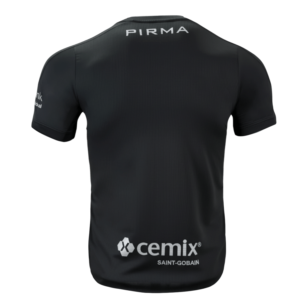Camiseta de fútbol de tercera edición de Cruz Azul 25/26, versión de jugador, color negro