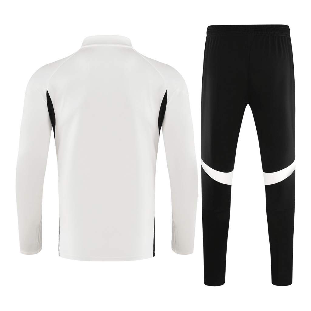 Kid's Liverpool Zipper Sweatshirt Kit(Top+Pants) 25/26 White