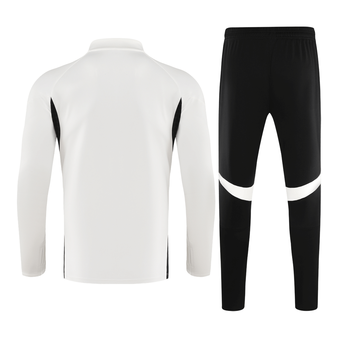 Kid's Liverpool Zipper Sweatshirt Kit(Top+Pants) 25/26 White