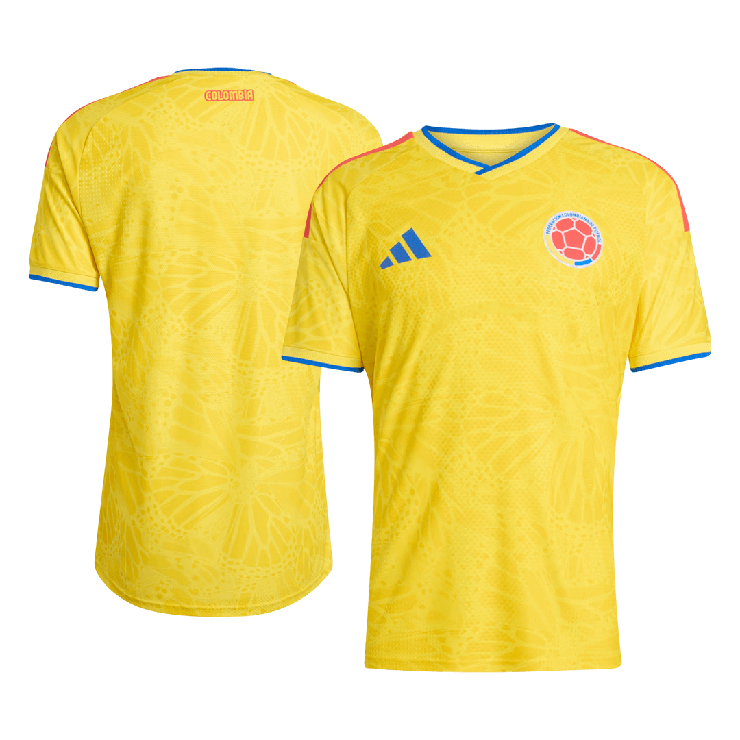 Colombia Home Soccer Jersey Authentic 2026