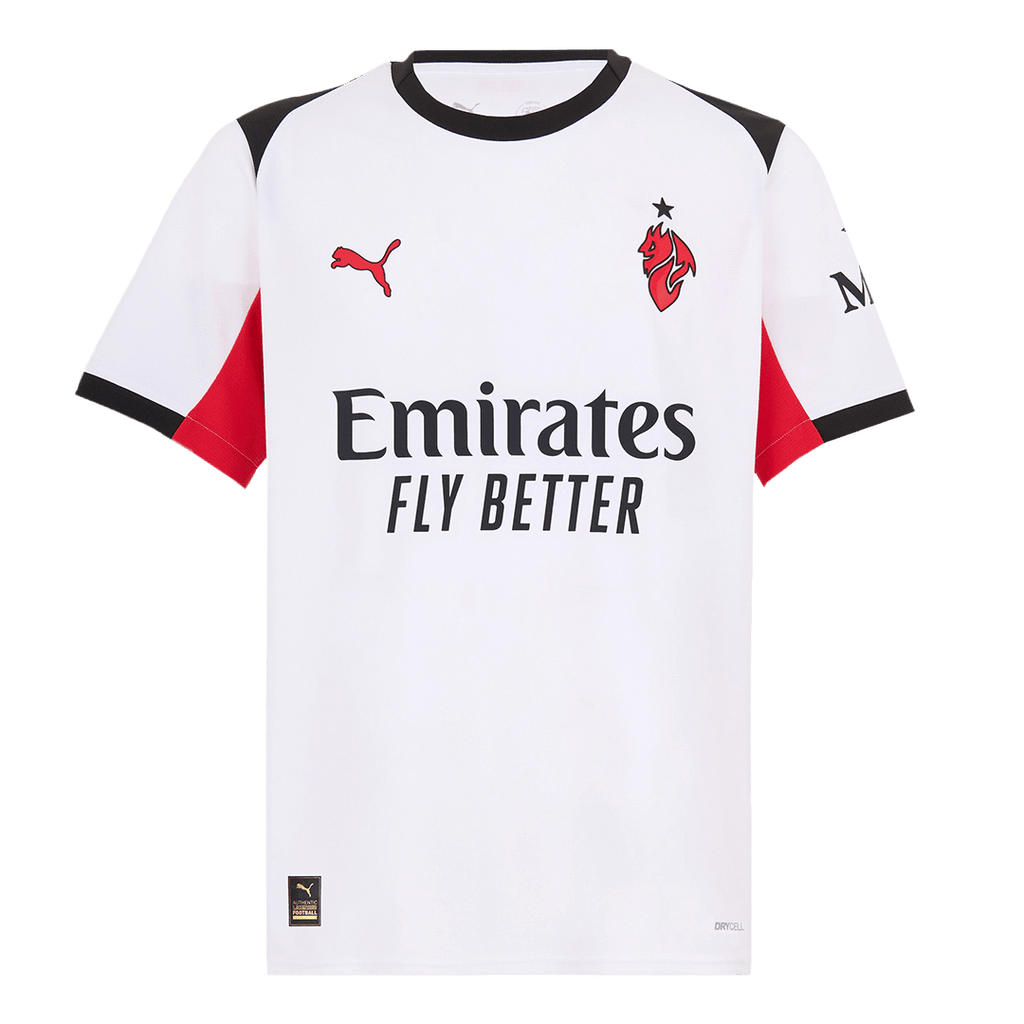 AC Milan FOFANA #19 Away Soccer Jersey 2025/26